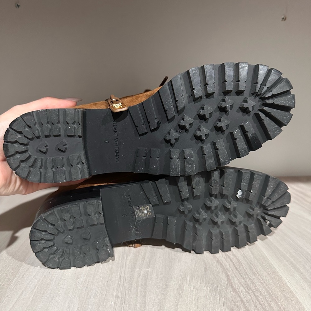 Stuart Weitzman Lace-Up Bootie - image 8